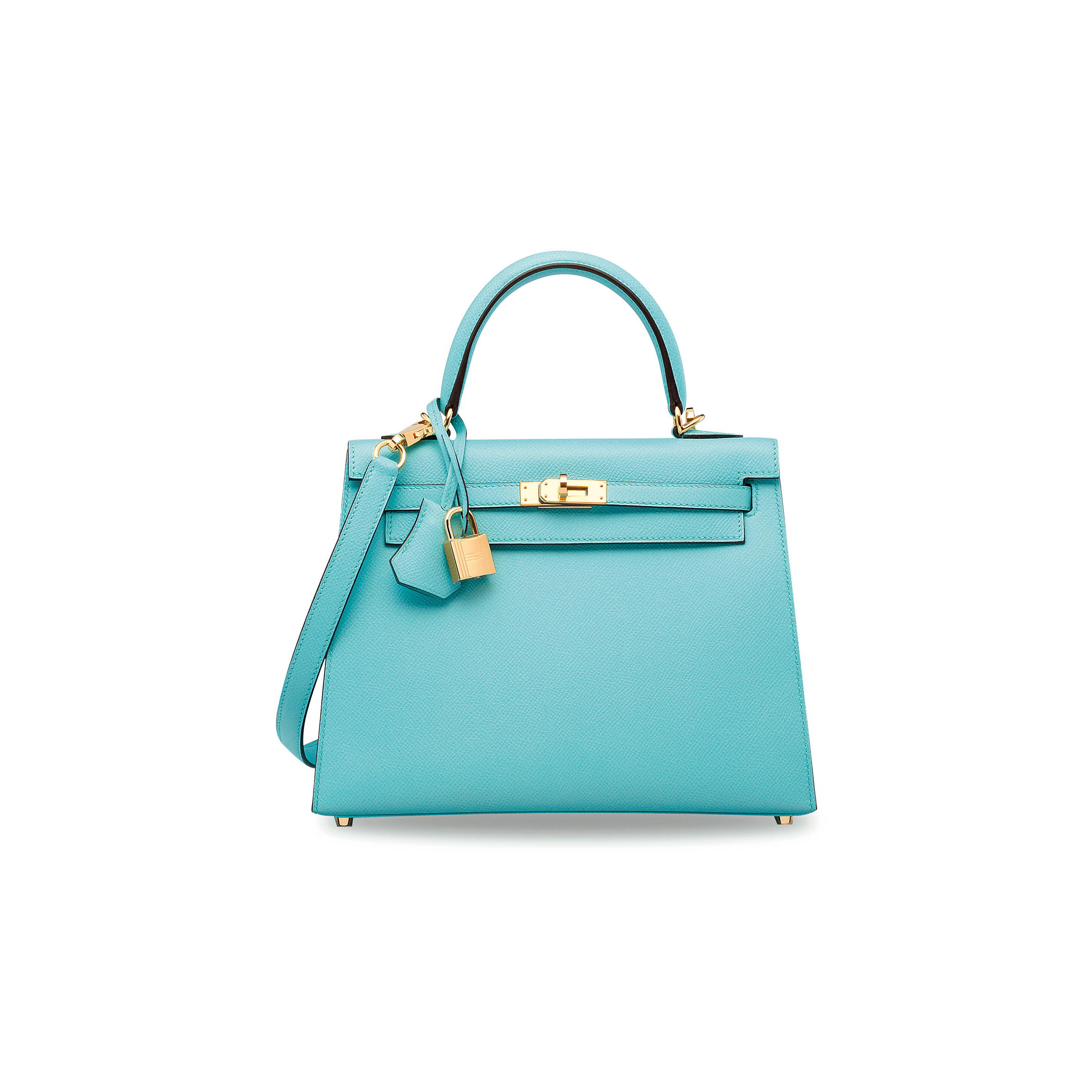 H**mes master macaron blue kelly 25 with gold hardware (25*17*7cm)